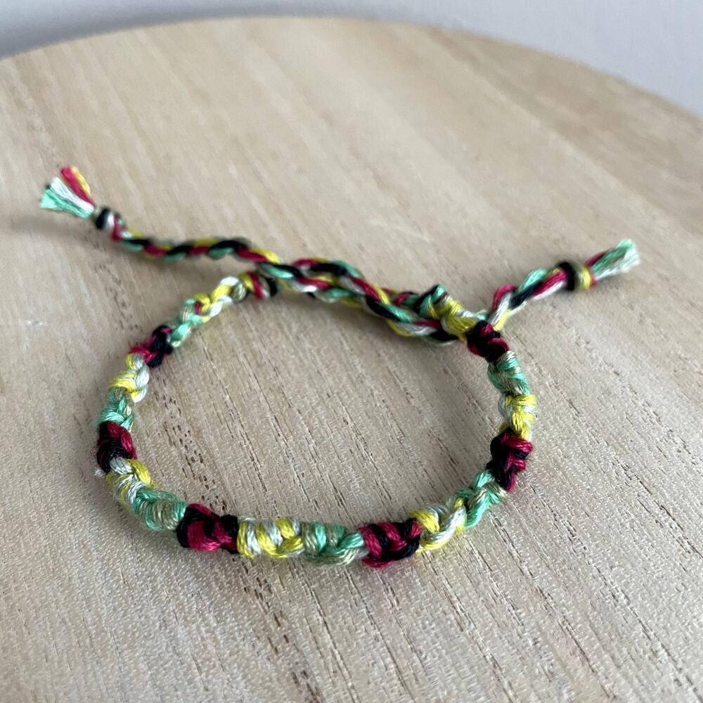 Victoria Bracelet anklet trendy comfortable tie embroidery thread woven gift